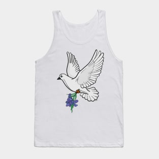 White Dove of Peace Tank Top